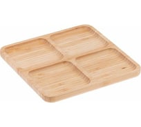 Бамбуковая менажница PERFECTO LINEA Bamboo 22x22 см 38-222201