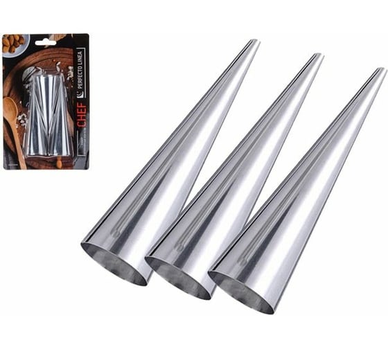 Кондитерский конус PERFECTO LINEA Chef 12x3.3 см 3 шт 21-123300