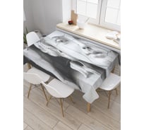 Прямоугольная скатерть JOYARTY Античный ангел из сатена tc_9964_120x145