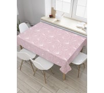 Прямоугольная скатерть JOYARTY Ботаника дудл из сатена tc_35537_120x145
