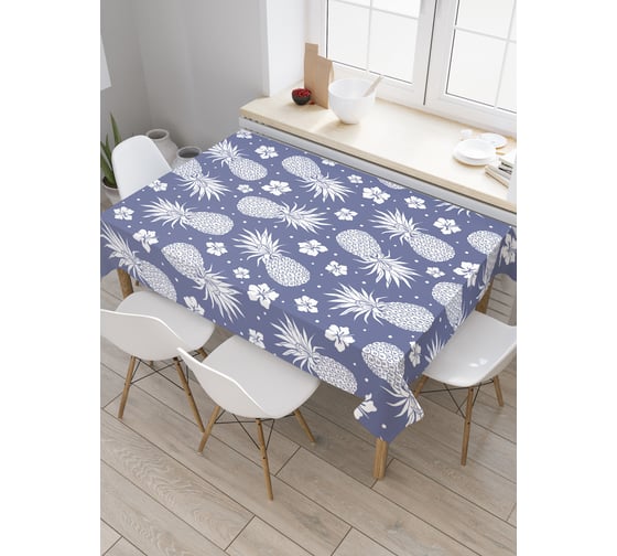 Прямоугольная скатерть JOYARTY Ананасовый цвет из сатена tc_47764_120x145 1