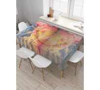 Прямоугольная скатерть JOYARTY Божественный слон из сатена tc_19218_120x145