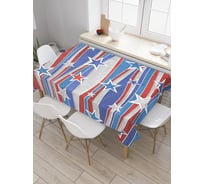 Прямоугольная скатерть JOYARTY Американские звезды из сатена tc_20385_120x145