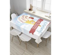 Прямоугольная скатерть JOYARTY Вкус лета из сатена tc_36310_120x145