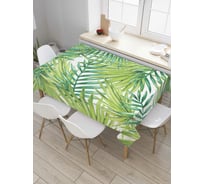 Прямоугольная скатерть JOYARTY Ботанические тропики из сатена tc_38857_120x145