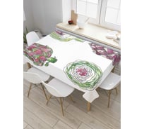 Прямоугольная скатерть JOYARTY Вид артишока из сатена tc_38887_120x145