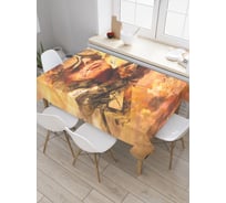 Прямоугольная скатерть JOYARTY Безымянный пилот из сатена tc_39103_120x145