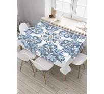Прямоугольная скатерть JOYARTY Абстракция бабочек из сатена tc_28164_120x145