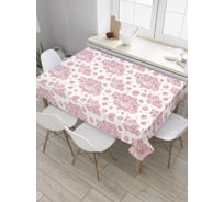Прямоугольная скатерть JOYARTY Букеты роз из сатена tc_35302_120x145