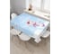 Прямоугольная скатерть JOYARTY Веселый снеговик из сатена tc_20299_120x145 1