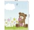 Прямоугольная скатерть JOYARTY Веселый медвежонок из сатена tc_31372_120x145 2