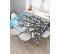 Прямоугольная скатерть JOYARTY Ветвистое дерево из сатена tc_29082_120x145