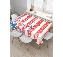 Прямоугольная скатерть JOYARTY Американская стилистика из сатена tc_20681_120x145