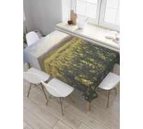 Прямоугольная скатерть JOYARTY Бескрайние поля из сатена tc_28556_120x145