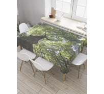 Прямоугольная скатерть JOYARTY Борьба за Солнце из сатена tc_31608_120x145