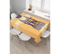Прямоугольная скатерть JOYARTY Будь в форме из сатена tc_20830_120x145