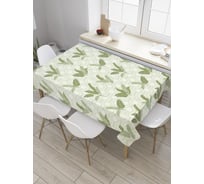 Прямоугольная скатерть JOYARTY Банановая ветка из сатена tc_28810_120x145