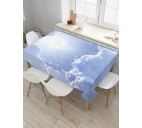 Прямоугольная скатерть JOYARTY Божественное сияние из сатена tc_79789_120x145