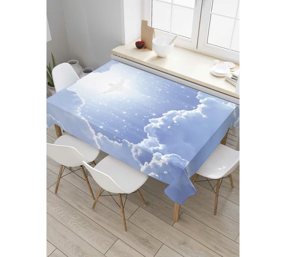 Прямоугольная скатерть JOYARTY Божественное сияние из сатена tc_79789_120x145 1