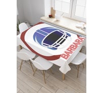 Прямоугольная скатерть JOYARTY Американский футбол Барбара из сатена tc_5064_120x145