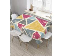Прямоугольная скатерть JOYARTY Величина треугольников из сатена tc_31280_120x145