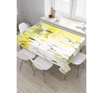 Прямоугольная скатерть JOYARTY Березы на закате из сатена tc_28570_120x145