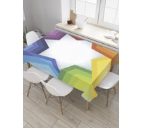 Прямоугольная скатерть JOYARTY Абстрактная геометрия из сатена tc_32703_120x145
