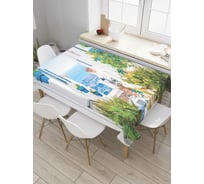 Прямоугольная скатерть JOYARTY Андалузские улочки из сатена tc_4863_120x145