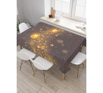 Прямоугольная скатерть JOYARTY Блеск ценностей из сатена tc_23755_120x145