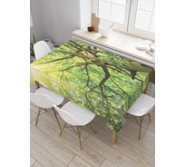Прямоугольная скатерть JOYARTY Весеннее солнце из сатена tc_20674_120x145