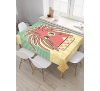 Прямоугольная скатерть JOYARTY Винтажный монстрик из сатена tc_32754_120x145