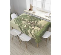 Прямоугольная скатерть JOYARTY Ветвистое древо из сатена tc_8314_120x145