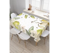 Прямоугольная скатерть JOYARTY Ароматная груша из сатена tc_7450_120x145