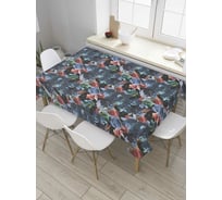 Прямоугольная скатерть JOYARTY Ароматная поверхность из сатена tc_8078_120x145