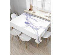 Прямоугольная скатерть JOYARTY Бой на шпагах из сатена tc_37336_120x145