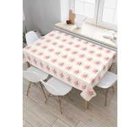 Прямоугольная скатерть JOYARTY Бутоны роз из сатена tc_30655_120x145
