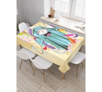 Прямоугольная скатерть JOYARTY Абстрактный монстр из сатена tc_32516_120x145