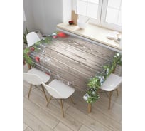 Прямоугольная скатерть JOYARTY Блеск праздника из сатена tc_78668_120x145
