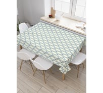 Прямоугольная скатерть JOYARTY Веревочное плетение из сатена tc_28746_120x145
