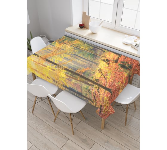 Прямоугольная скатерть JOYARTY В лесной чаще из сатена tc_9334_120x145 1