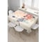 Прямоугольная скатерть JOYARTY Абстрактный коллаж из сатена tc_29046_120x145 1