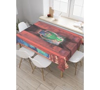 Прямоугольная скатерть JOYARTY Божественный знак из сатена tc_23414_120x145