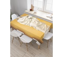 Прямоугольная скатерть JOYARTY Весенняя встреча из сатена tc_9951_120x145