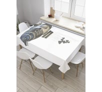 Прямоугольная скатерть JOYARTY Боевой аэростат из сатена tc_28062_120x145