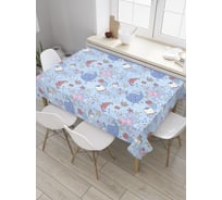 Прямоугольная скатерть JOYARTY Веселье в океане из сатена tc_32820_120x145