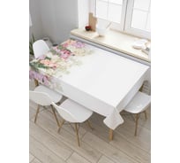 Прямоугольная скатерть JOYARTY Весенняя сирень из сатена tc_294378_120x145