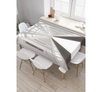 Прямоугольная скатерть JOYARTY Бесконечный тоннель из сатена tc_21659_120x145