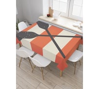 Прямоугольная скатерть JOYARTY Весельная преграда из сатена tc_5334_120x145