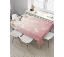 Прямоугольная скатерть JOYARTY Весенняя ветка из сатена tc_35310_120x145
