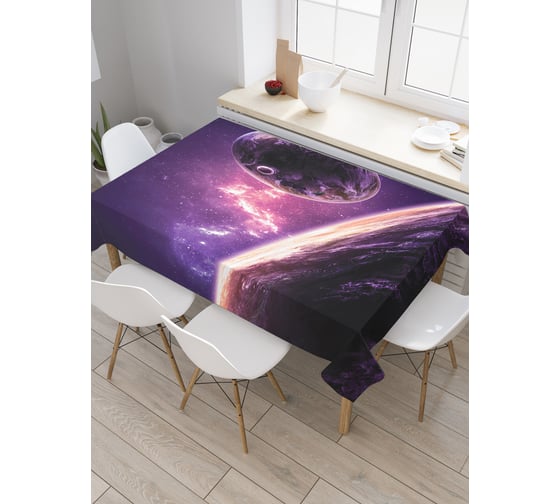 Прямоугольная скатерть JOYARTY Бесконечность космического пространства tc_25094_120x145 1